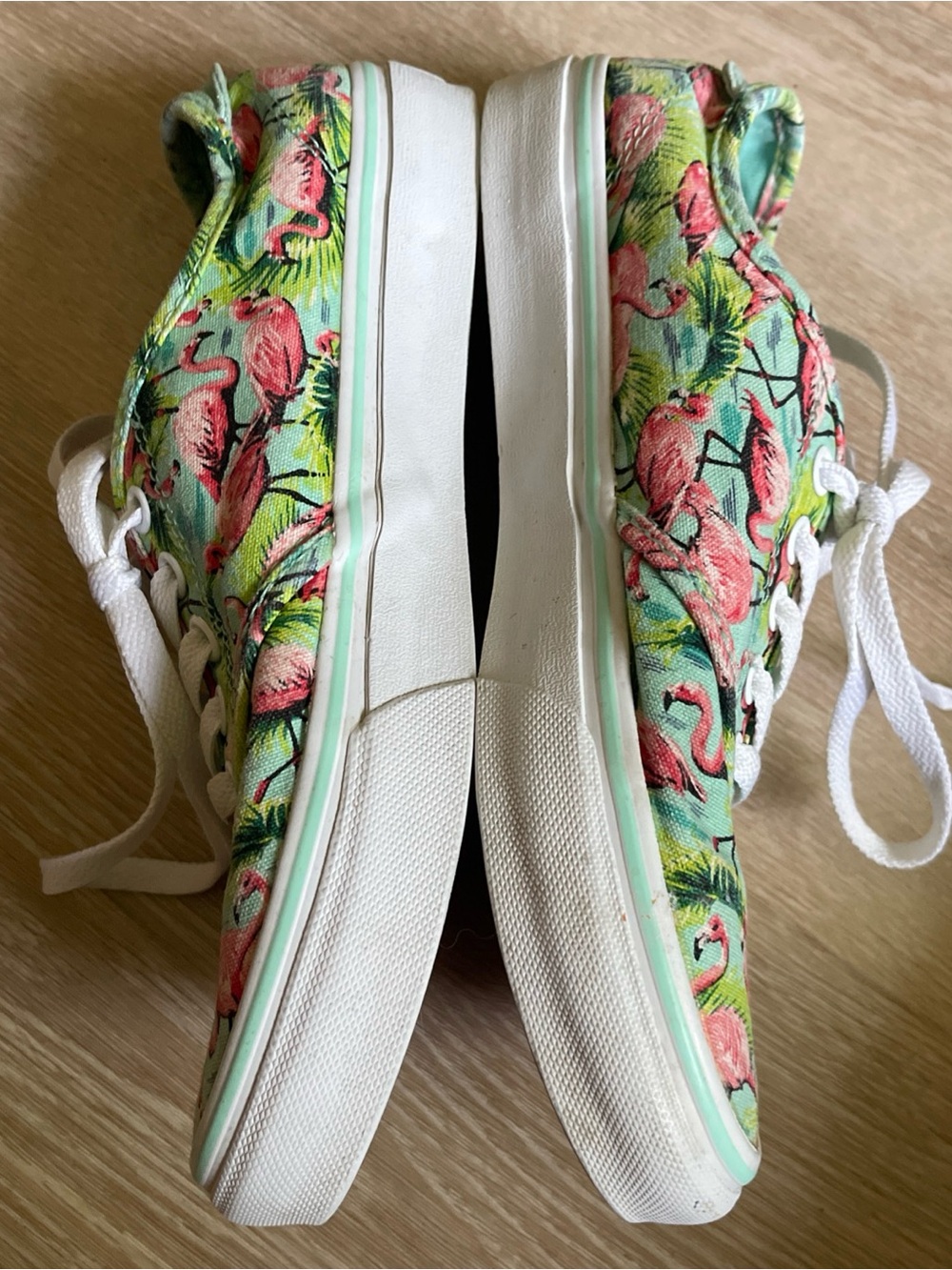 VANS ultra cush low skate shoes flamingo print 6.5 - Picture 3 of 8
